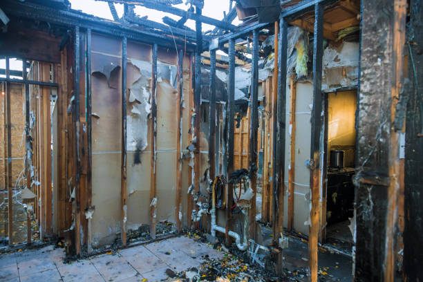 Professional Fire Damage Assessment technician working in Greensboro, AL
